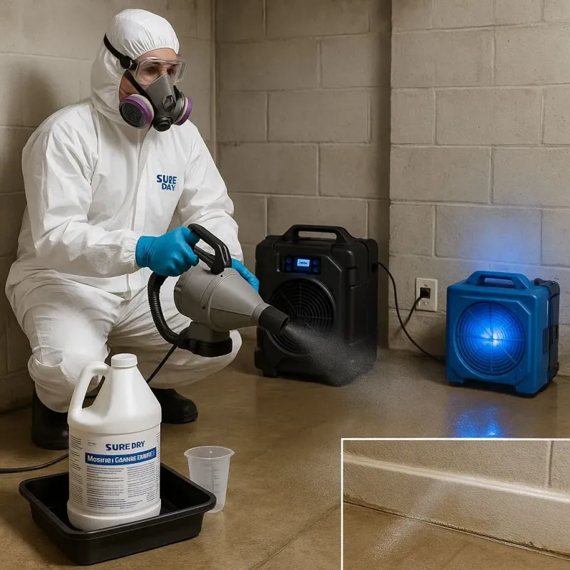 Sanitization and Odor Removal process in Yamhill County, OR