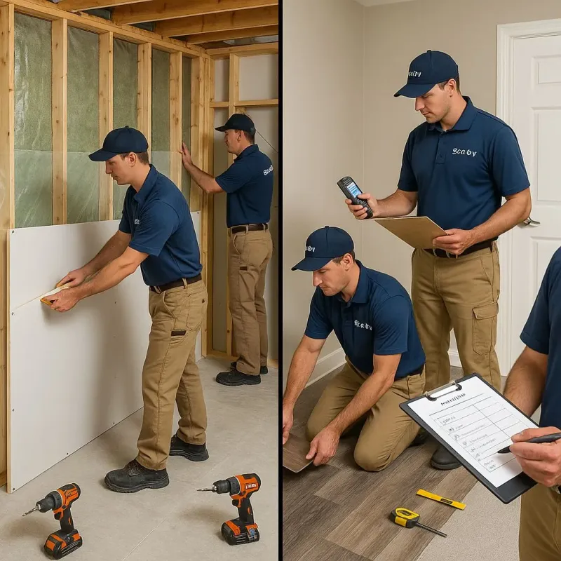Repairs and Reconstruction process in Yamhill County, OR